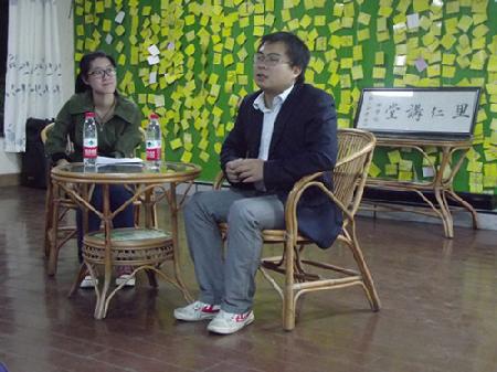 金主任讲述如何创建文明寝室